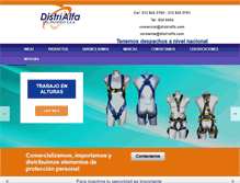 Tablet Screenshot of distrialfa.com